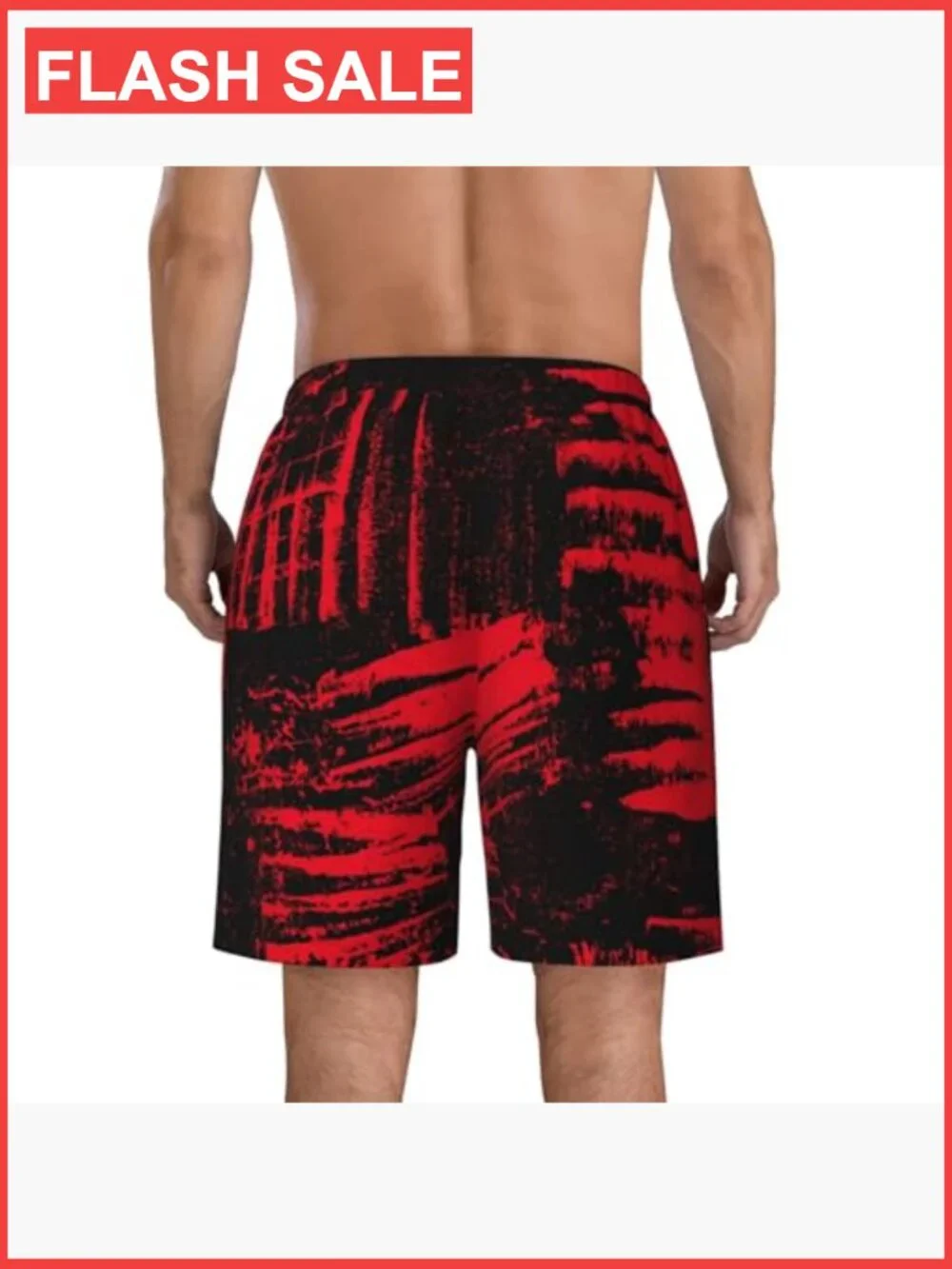 Mens Quick Dry Swim Trunks with Mesh Lining Board Shorts